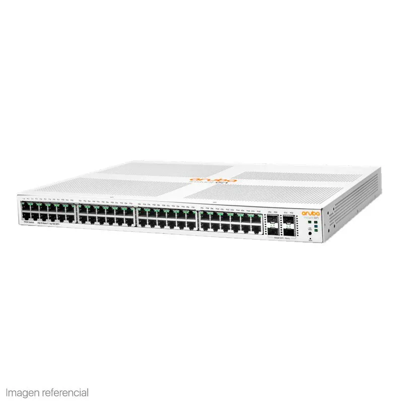 Switch HPE Aruba Instant On 1930 48 Puertos Gigabit + 4 SFP/SFP+ Sin Ventilador JL685A
