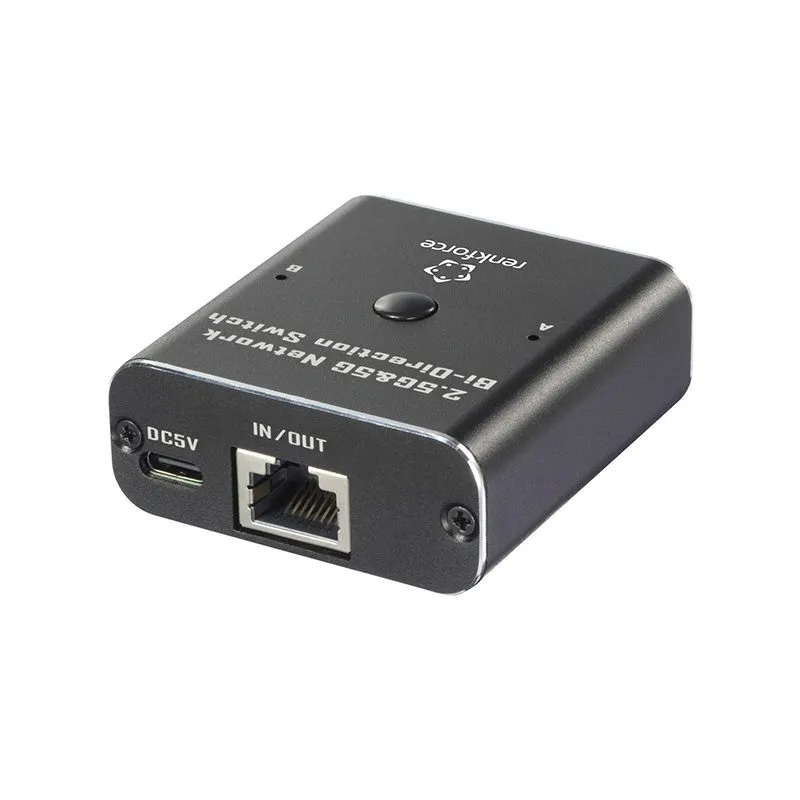 Selector de Red Renkforce RF-EW-700 2 Puertos RJ45 hasta 5 Gbps Alimentación USB — foto 2