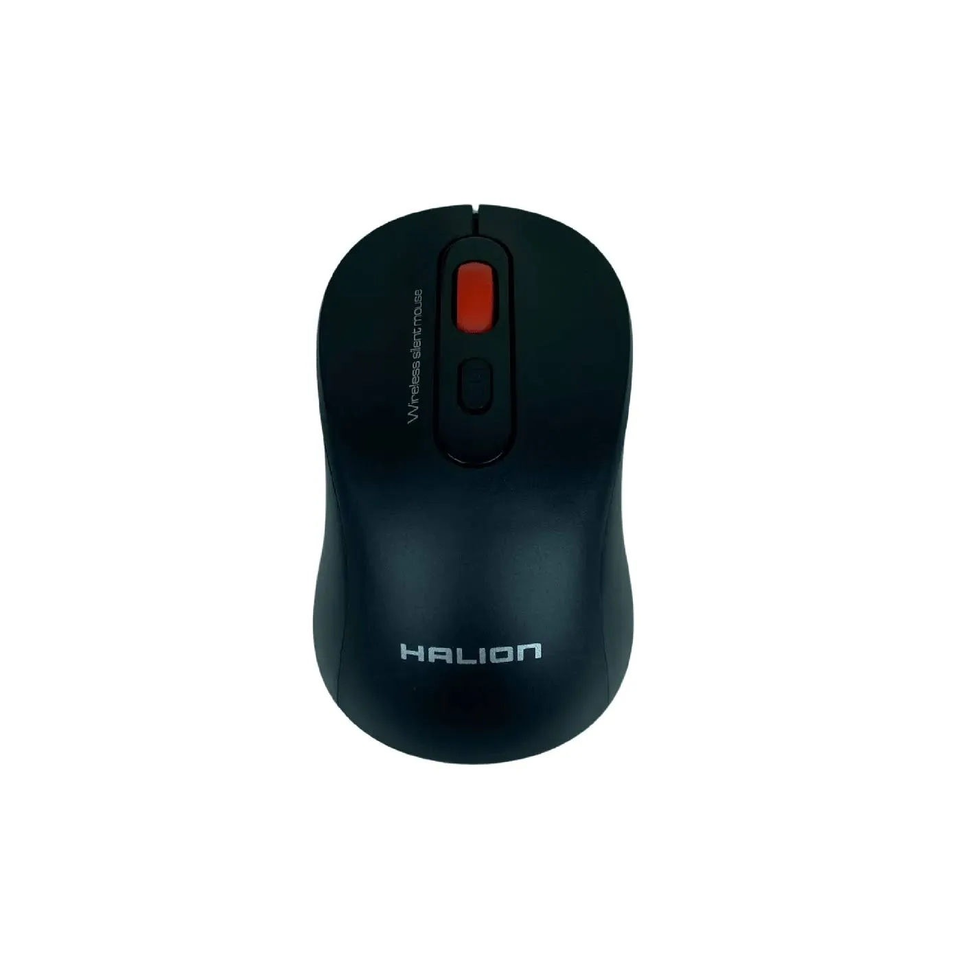 Mouse Halion Omega HA-M207D Inalámbrico y Bluetooth Recargable 1600 DPI Negro