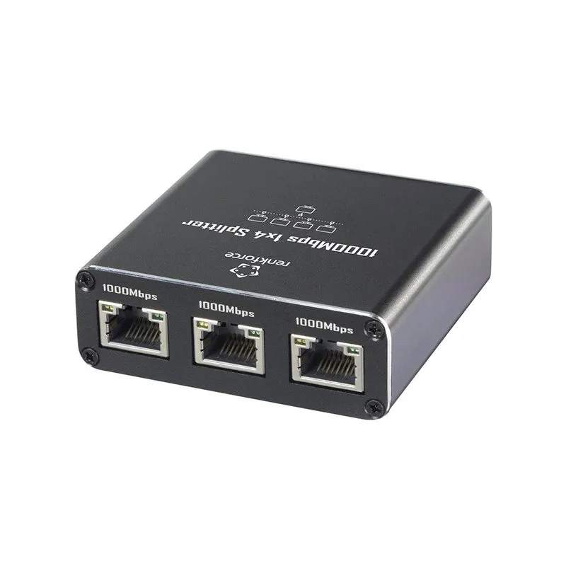 Switch Renkforce RF-GES-400 4 Puertos Gigabit No Administrable Alimentación USB