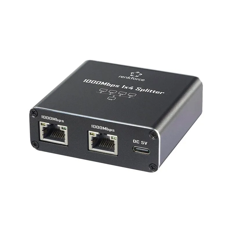 Switch Renkforce RF-GES-400 4 Puertos Gigabit No Administrable Alimentación USB — foto 2