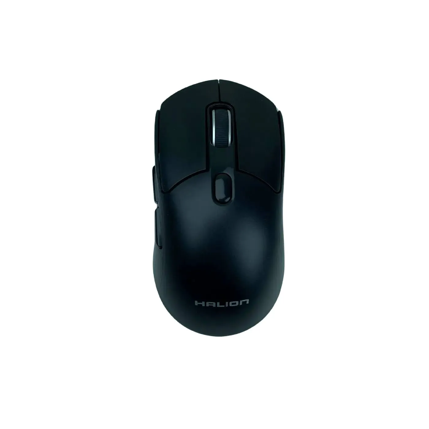 Mouse Halion Zigma HA-M209D Inalámbrico y Bluetooth Recargable 1600 DPI Negro