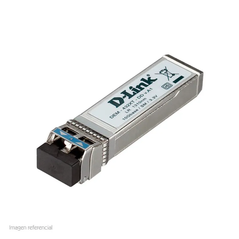 Transceptor D-Link DEM-432XT SFP+ 10G LR LC Monomodo 10 km