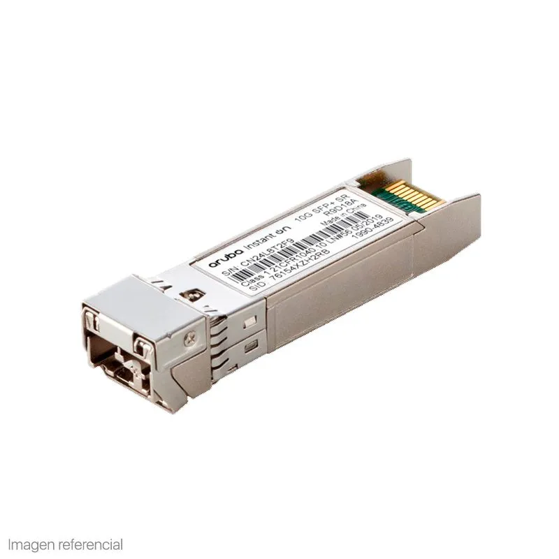 Transceptor HPE Aruba Instant On SFP+ 10G SR LC R9D18A