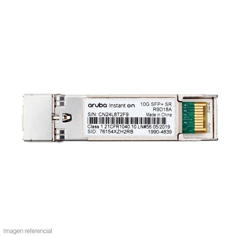 Transceptor HPE Aruba Instant On SFP+ 10G SR LC R9D18A — foto 2