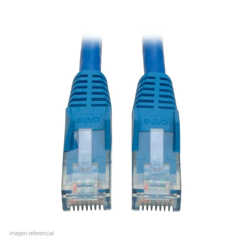 Cable de Red Tripp Lite Cat6 Snagless RJ45 1.52 m Azul
