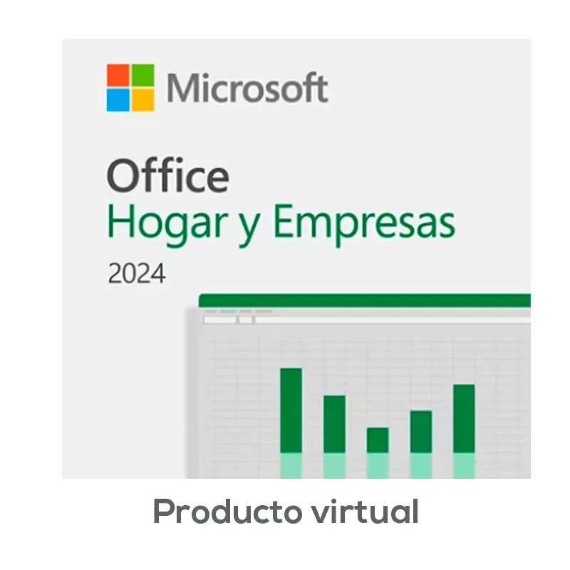 Software Microsoft Office Home and Business 2024 1 PC o Mac Compra Única