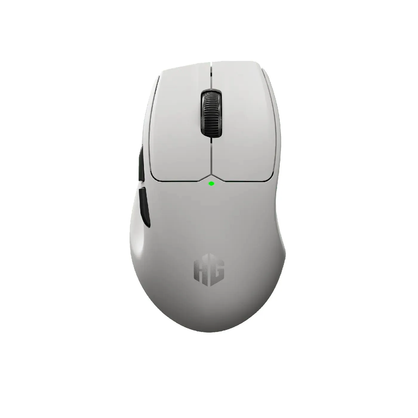 Mouse Gamer Halion M703 Laser Inalámbrico y Bluetooth 12800 DPI Blanco