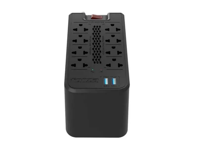 Estabilizador Forza FVR-1222USB 1200 VA 600 W 8 Tomas USB — foto 4
