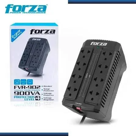 Estabilizador Forza FVR-902 900 VA 450 W 8 Tomas