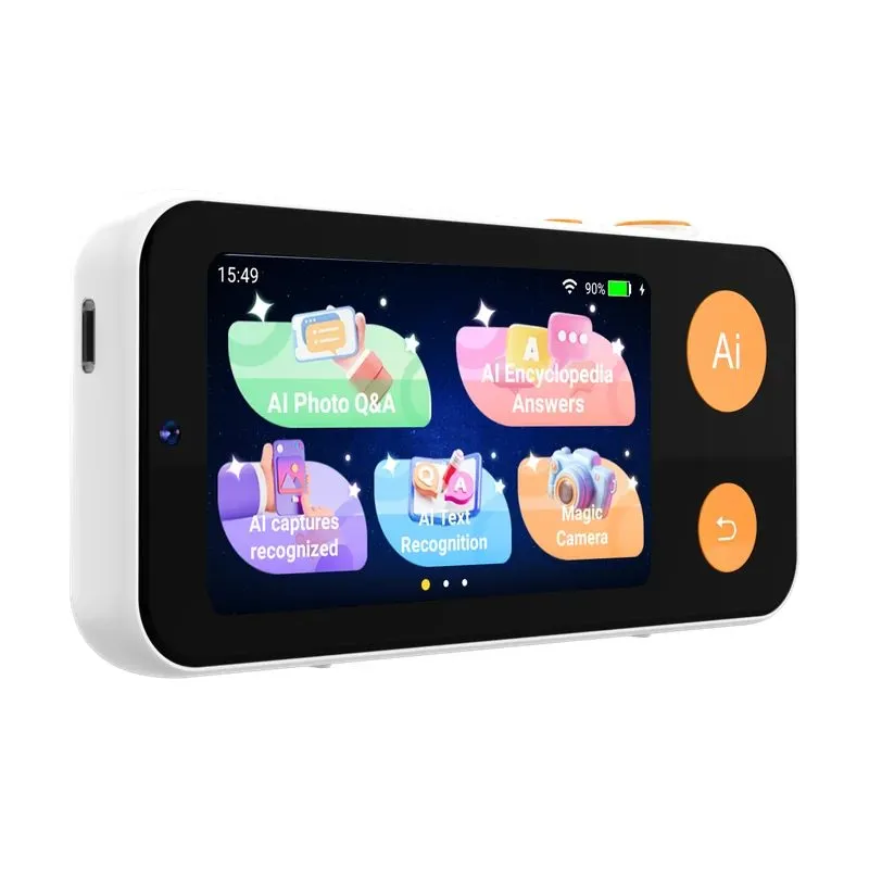 Cámara con IA para Niños Advance KC-3501 Pantalla Táctil 3.5" WiFi y Bluetooth — foto 3