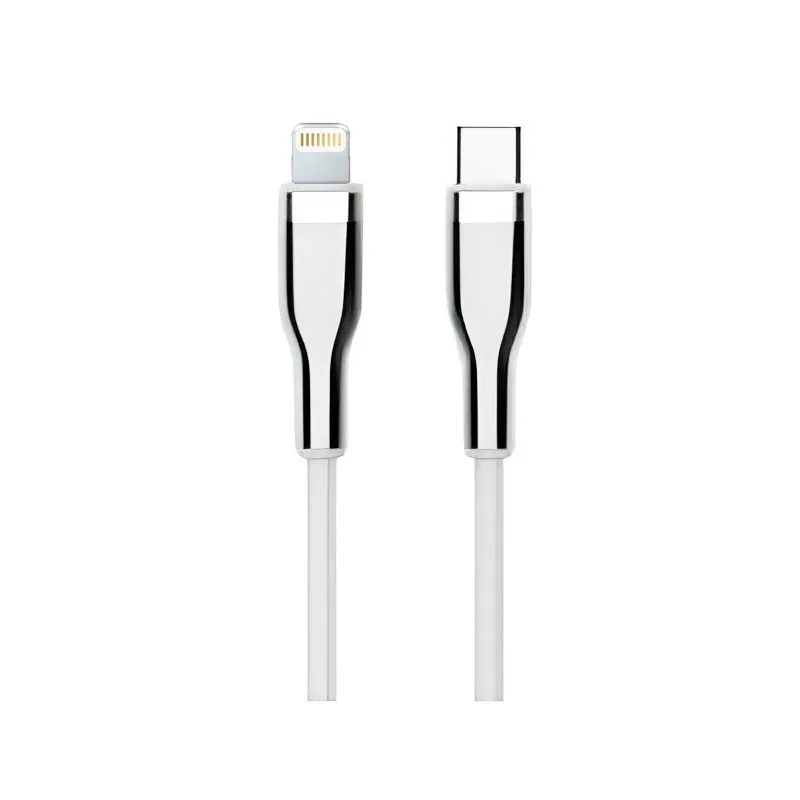 Cable USB-C a Lightning Teros TE-70212W 2 m 20W Trenzado