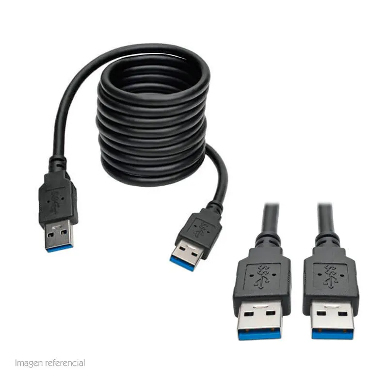 Cable USB 3.0 Tripp Lite U320-006-BK USB-A a USB-A 1.83 m Negro