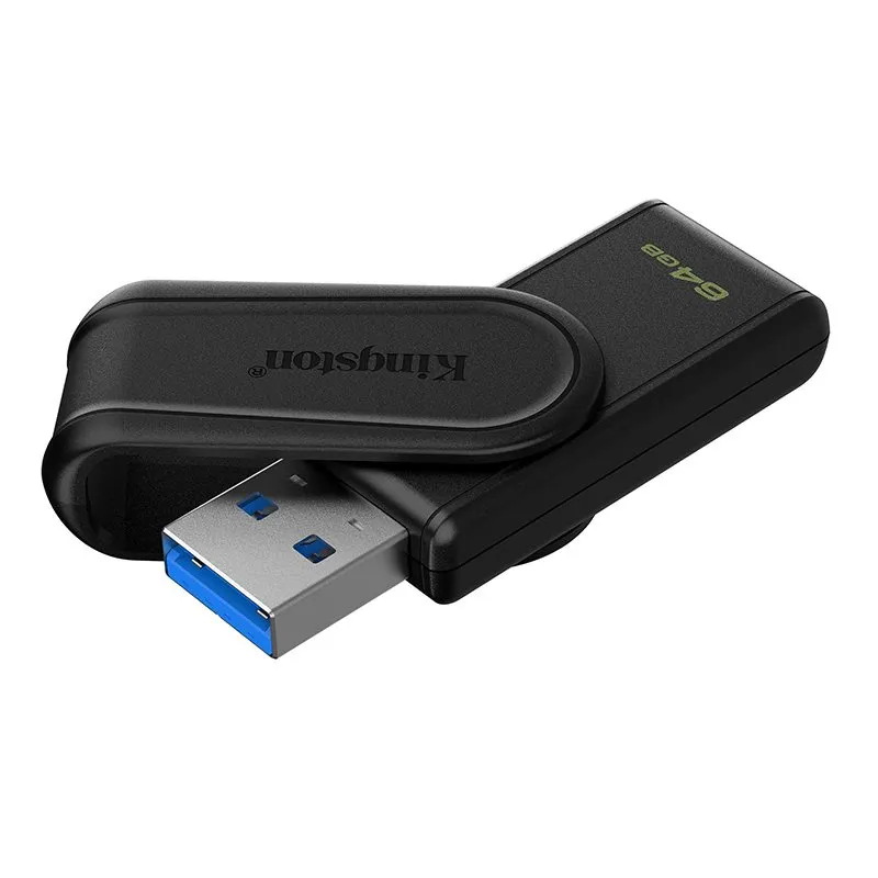 Memoria USB Kingston DataTraveler Exodia S 64GB USB 3.2 Gen 1 Negro