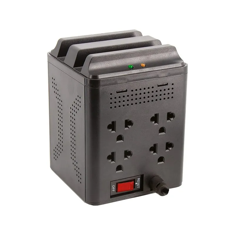 Estabilizador CDP RUAVR1004i 1000 VA 500 W 4 Tomas 4 USB (2 USB-A + 2 USB-C)