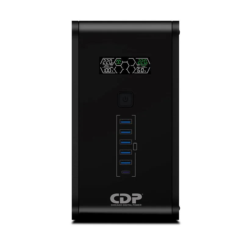 UPS CDP R-Smart 1210i 1200 VA / 720 W Interactivo Torre 10 tomas