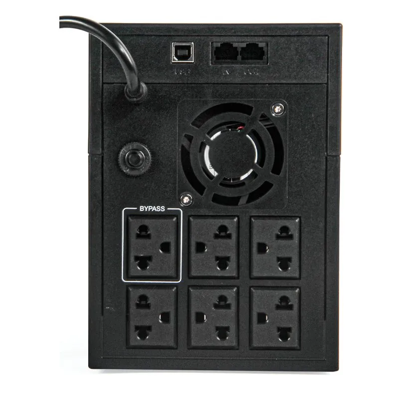 UPS Elise Fase AUR-1500-LCD-USB 1500 VA / 900 W Interactivo 6 tomas — foto 2