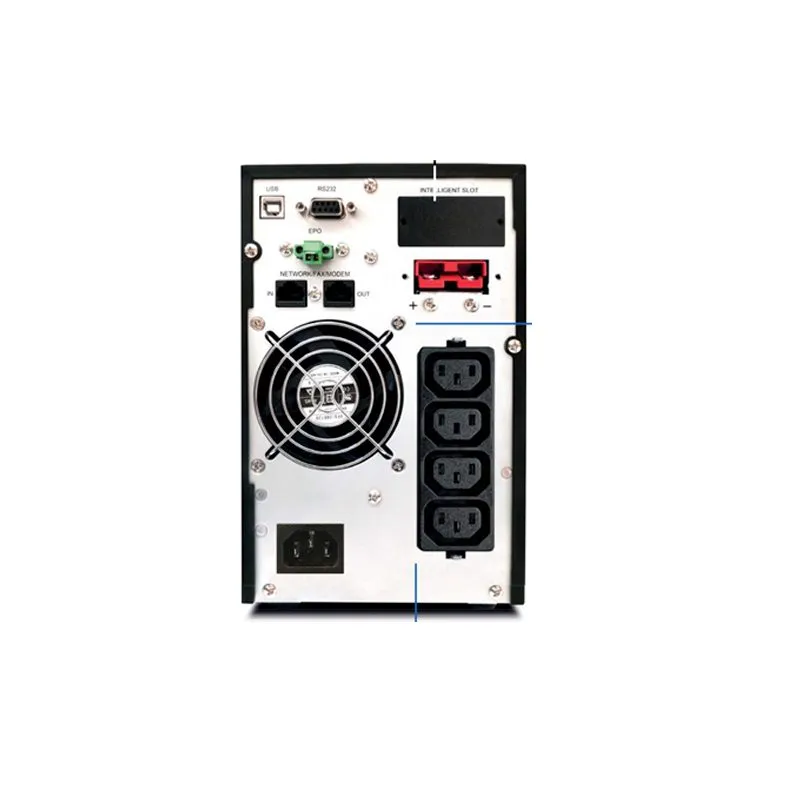 UPS CDP serie UPO11 1000 VA / 1000 W Online Doble Conversión Torre 4 tomas IEC C13 — foto 2