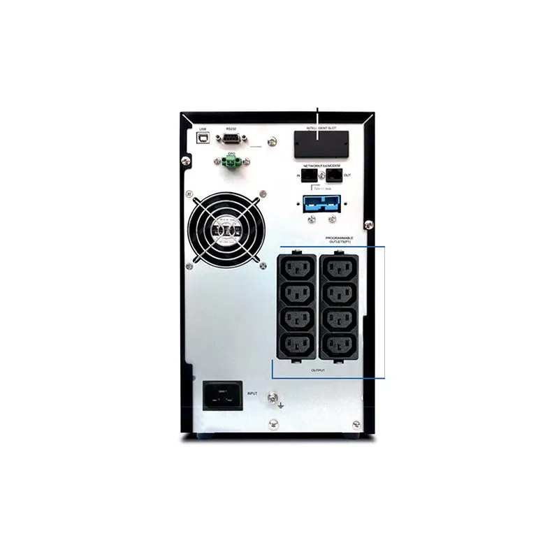 UPS CDP serie UPO11 2000 VA / 2000 W Online Doble Conversión Torre 8 tomas IEC C13 — foto 2