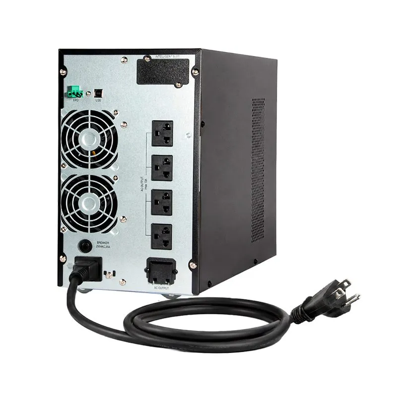 UPS Elise UDC-3K-T-G2 3000 VA / 2700 W Online Doble Conversión Torre 4 tomas — foto 2