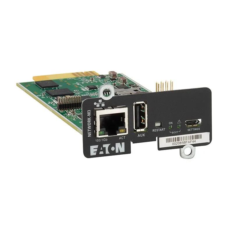 Tarjeta de Red Eaton Network-M3 744-A4920 Gigabit Mini-Slot para UPS Eaton