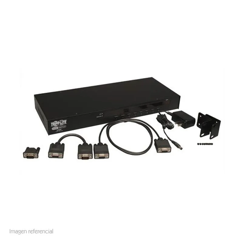 Switch KVM Tripp Lite B042-008 de 8 Puertos USB/PS2 VGA Rack 1U — foto 2