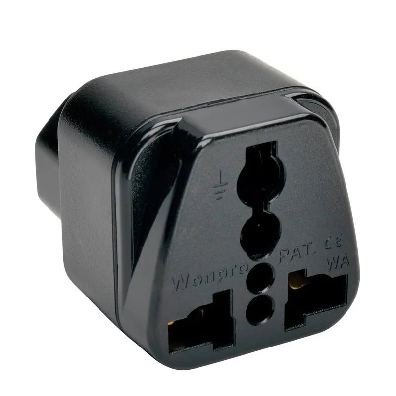 Adaptador de Tomacorriente Tripp Lite UNIPLUGINT con Enchufe IEC-320 C14
