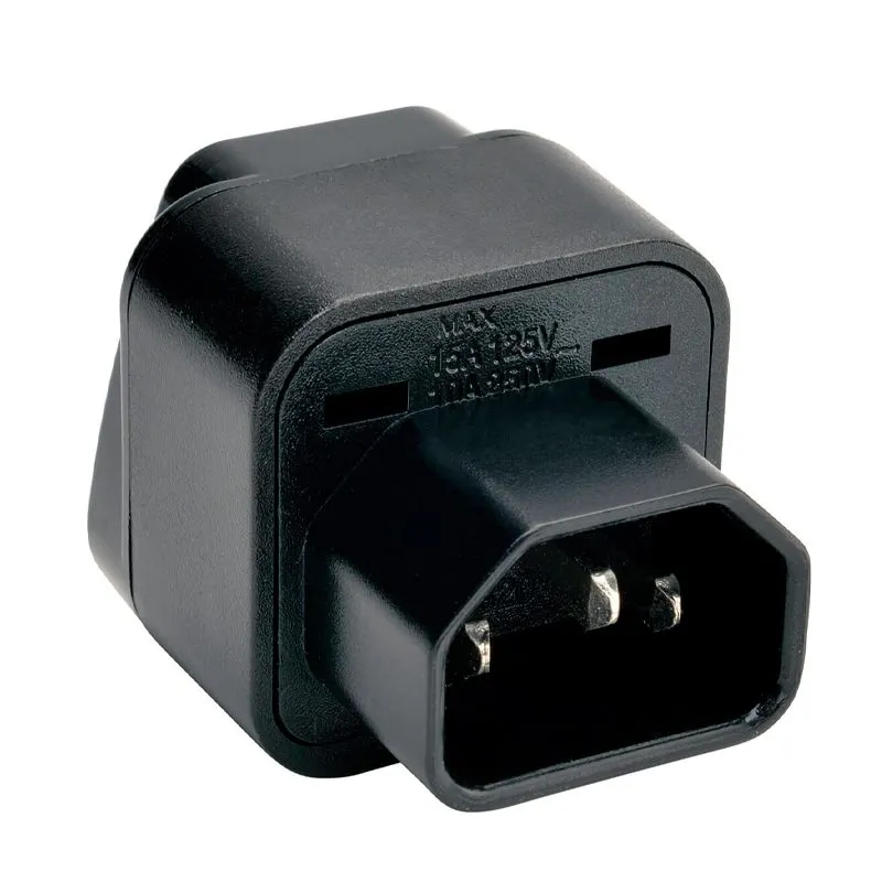 Adaptador de Tomacorriente Tripp Lite UNIPLUGINT con Enchufe IEC-320 C14 — foto 2