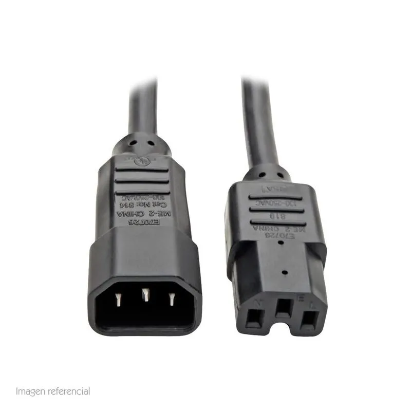 Cable de Poder Tripp Lite P018-010 IEC C14 a C15 15 A 14 AWG 3.05 m