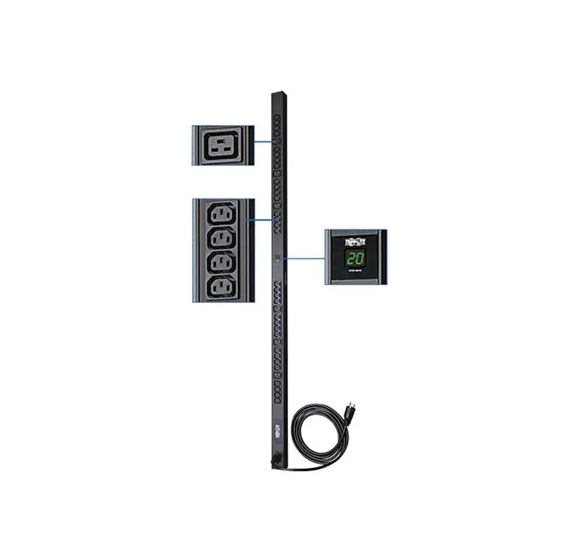 PDU Tripp Lite PDUMV20HV Monofásico con Medidor 16 A 208/230 V 38 Tomas 0U