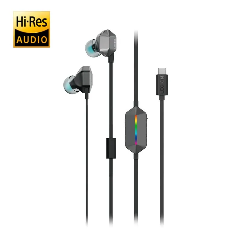 Audífonos Gamer Lenovo Legion E510 In-Ear 7.1 RGB USB-C