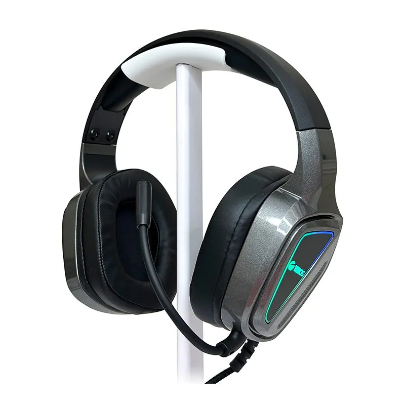 Audífonos Gamer Teros TE-8171N RGB con Micrófono Negro — foto 8