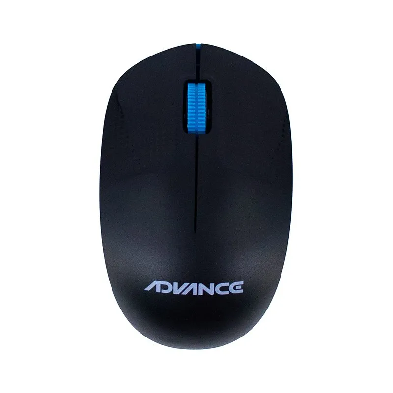 Mouse Advance ADV-1238S Inalámbrico 1200 DPI Azul — foto 2