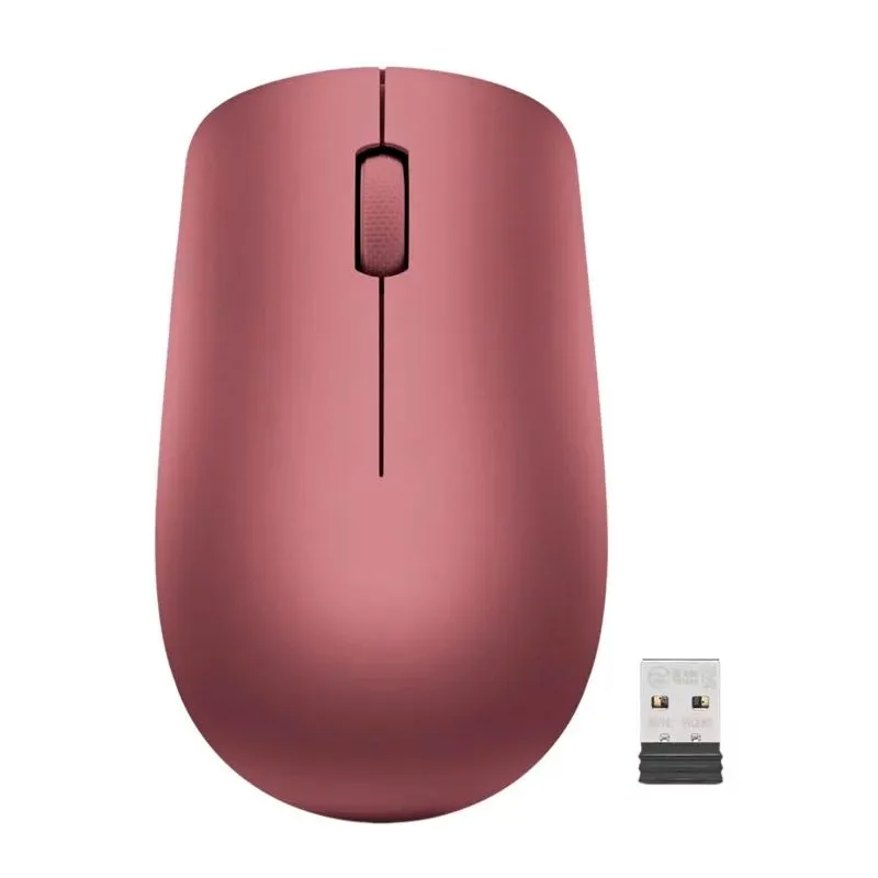 Mouse Lenovo 530 Inalámbrico 1200 DPI Rojo Cereza — foto 2