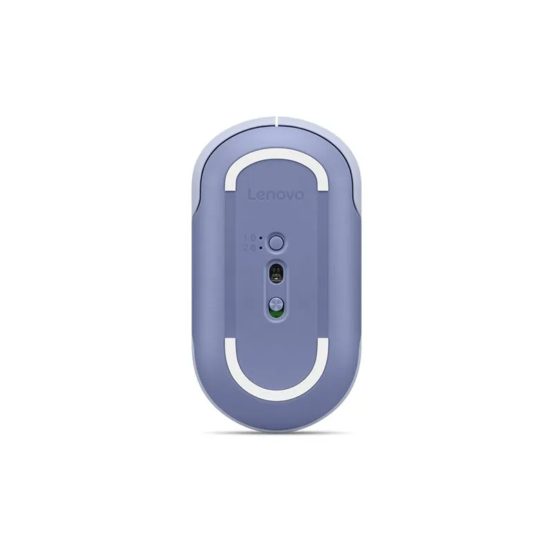 Mouse Lenovo 350 Bluetooth Silencioso 2400 DPI Uva Meta — foto 4