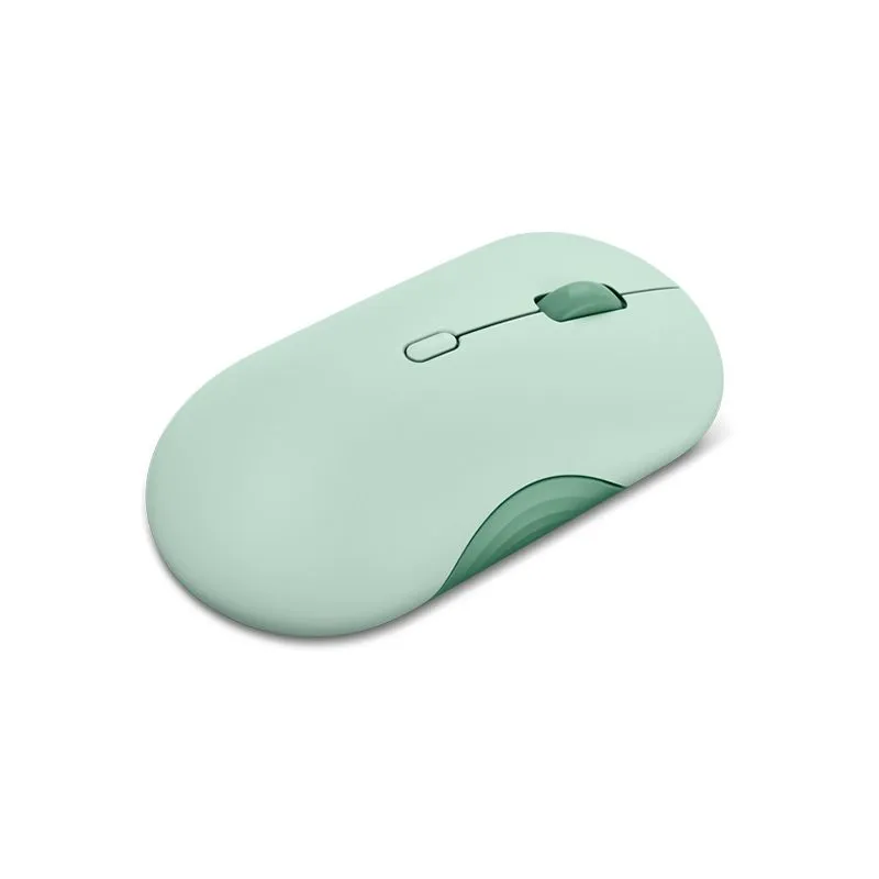 Mouse Lenovo 350 Bluetooth Silencioso 2400 DPI Verde Musgo — foto 3
