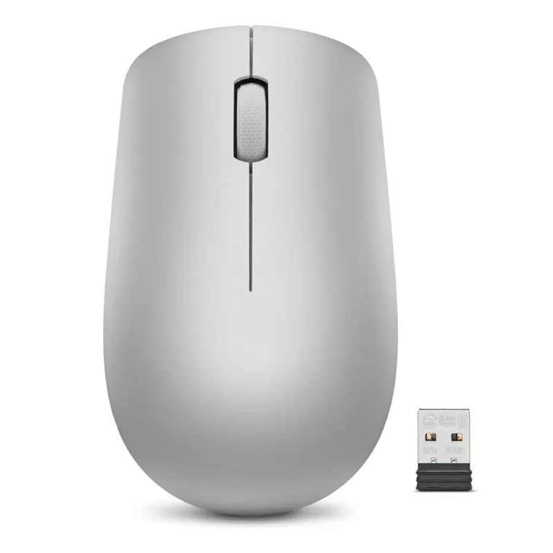 Mouse Lenovo 530 Inalámbrico 1200 DPI Gris Platino — foto 3