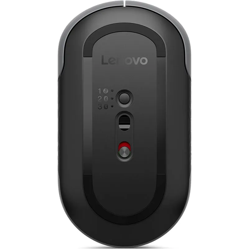 Mouse Lenovo 700 Silent Inalámbrico y Bluetooth 4000 DPI Gris Luna — foto 5
