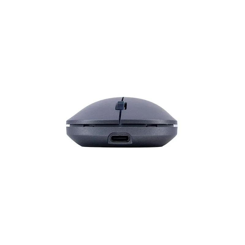 Mouse Teros TE-1230CS Inalámbrico y Bluetooth Recargable 1200 DPI Negro — foto 3