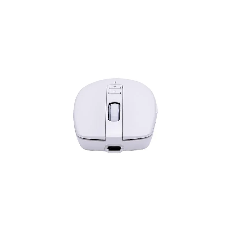 Mouse Teros TE-1250AI Inalámbrico Recargable con IA 3200 DPI Blanco — foto 3