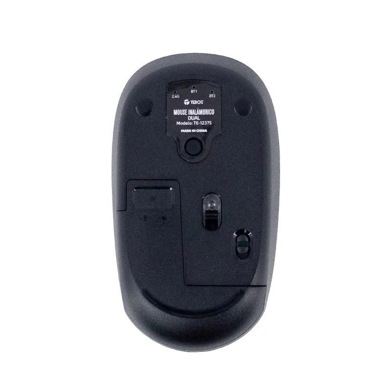 Mouse Teros TE-1237S Inalámbrico 1600 DPI Negro — foto 4