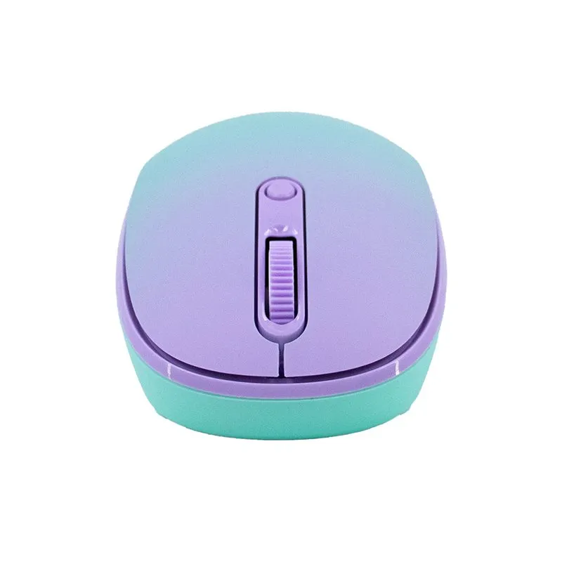 Mouse Teros TE-1239S Inalámbrico y Bluetooth Púrpura — foto 3