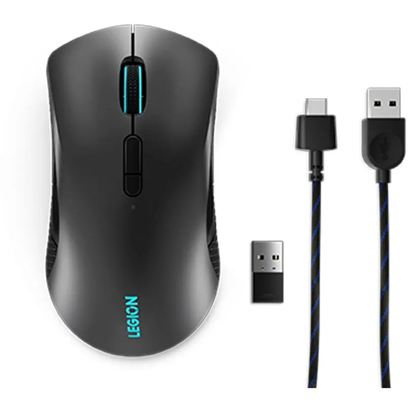 Mouse Gamer Lenovo Legion M600 Inalámbrico y Bluetooth RGB 16000 DPI Negro — foto 11