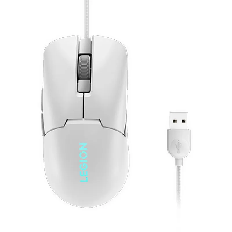 Mouse Gamer Lenovo Legion M300s RGB 8000 DPI Blanco — foto 2