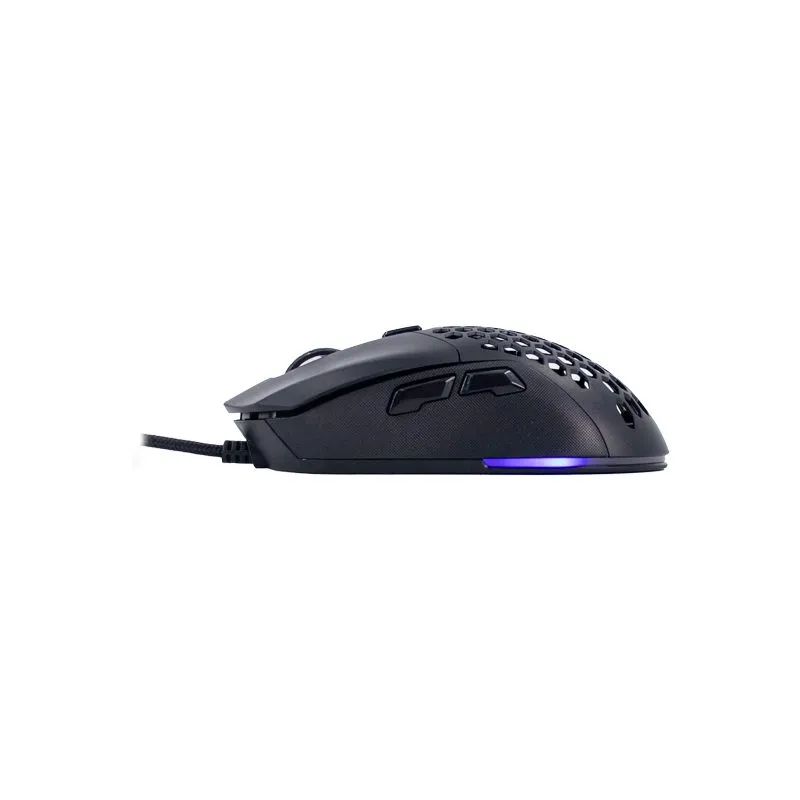 Mouse Gamer Teros TE-1232G RGB 7200 DPI Negro — foto 2