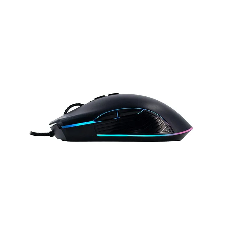 Mouse Gamer Teros TE-1233G RGB 7200 DPI Negro — foto 2
