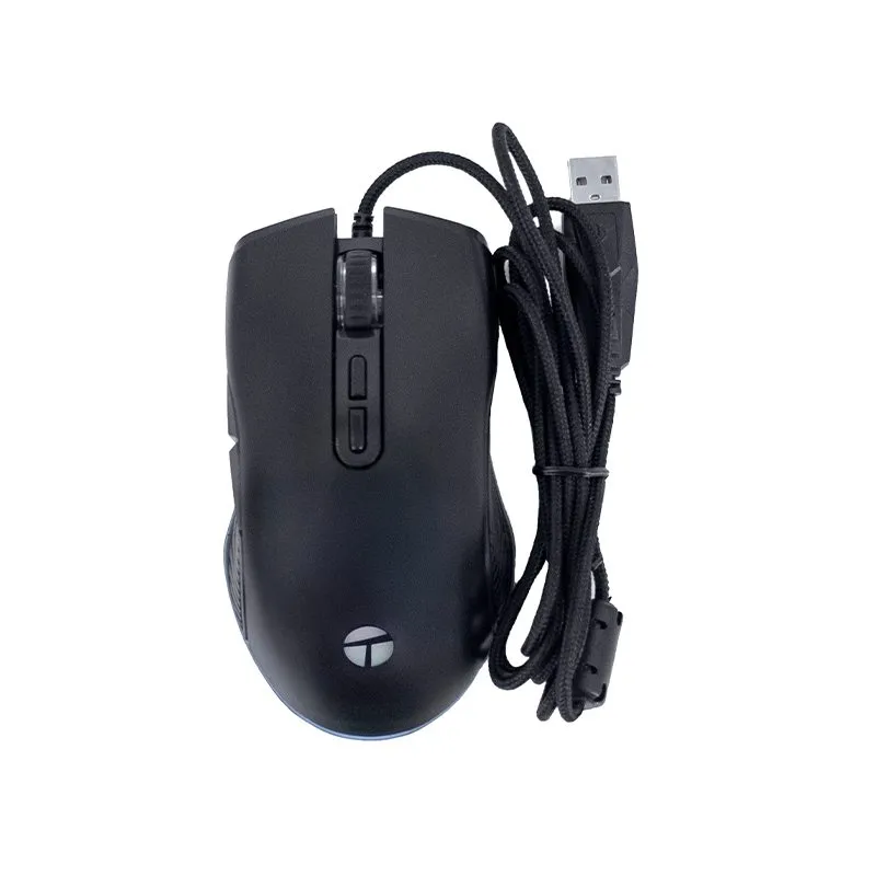 Mouse Gamer Teros TE-1233G RGB 7200 DPI Negro — foto 5