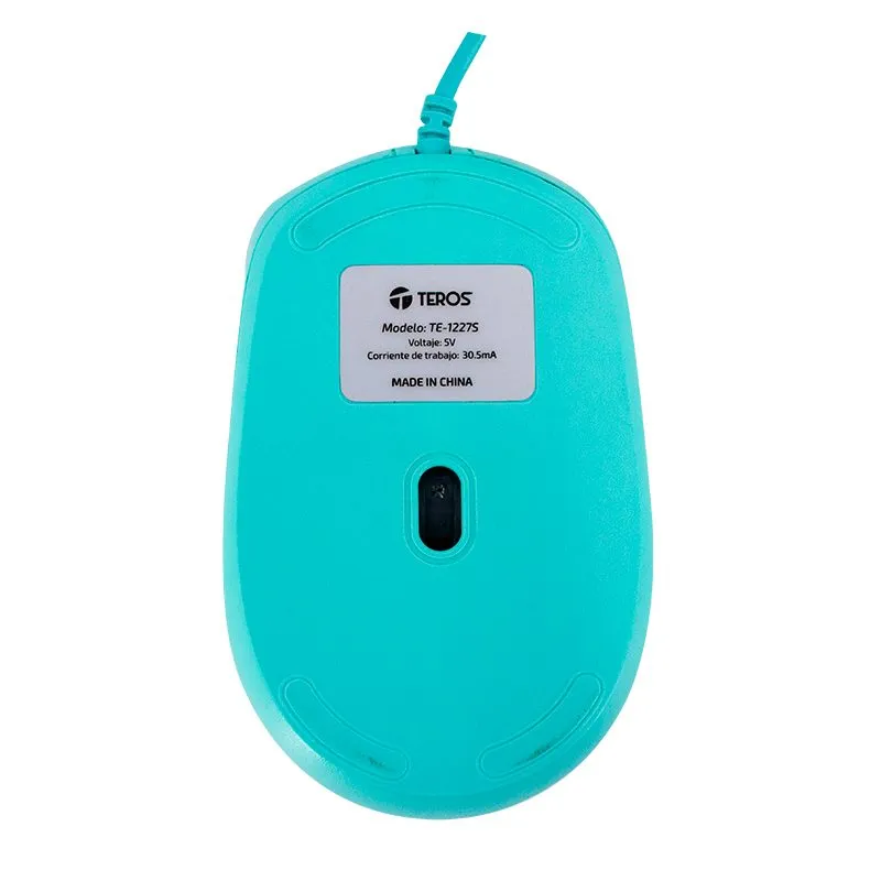 Mouse Teros TE-1227S 1600 DPI Verde — foto 4
