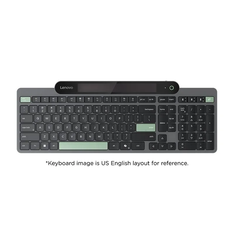 Teclado Lenovo Autorrecargable Bluetooth Español