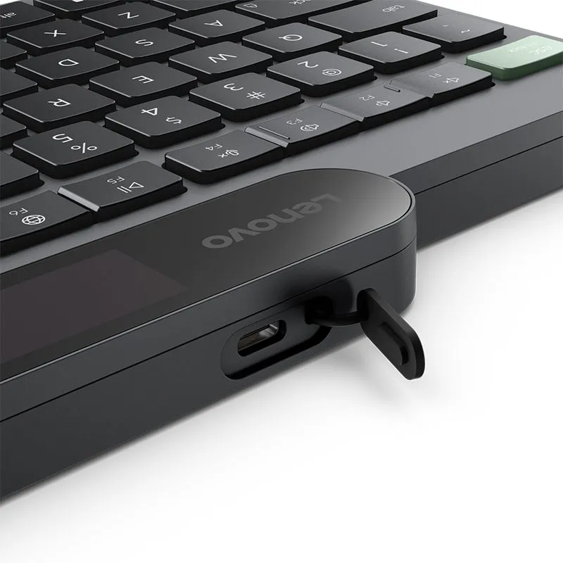 Teclado Lenovo Autorrecargable Bluetooth Español — foto 7